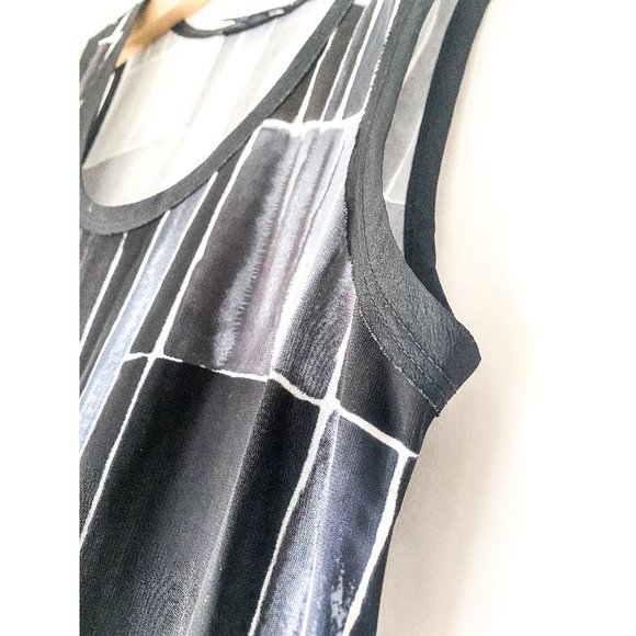 BANANA REPUBLIC PR KACY TANK GRAPHIC DRESS - Picture 3 of 7